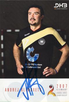 Klimovets, Andrej - Nationaltrikot - Weltmeister 2007