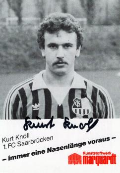 Knoll, Kurt - 1.FC Saarbrücken (1984/85)