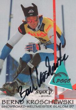 Kroschewski, Bernd - Weltmeister 1997 im Slalom