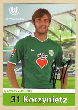 Korzynietz, Bernd - VFL Wolfsburg (2008/09)