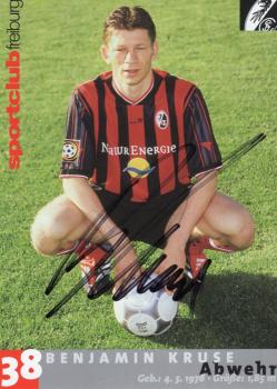 Kruse, Benjamin - SC Freiburg (2001/02)