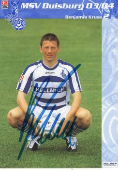 Kruse, Benjamin - MSV Duisburg (2003/04)