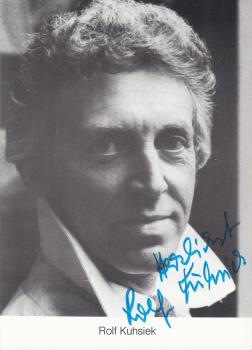 Kuhsiek, Rolf