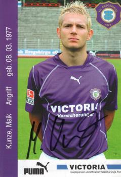 Kunze, Maik - Erzgebirge Aue (2003/04)