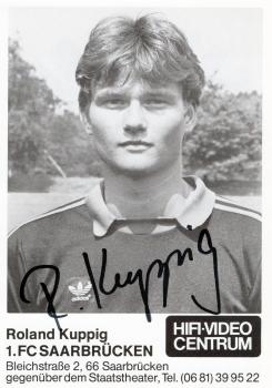 Kuppig, Roland - 1.FC Saarbrücken (1983/84)