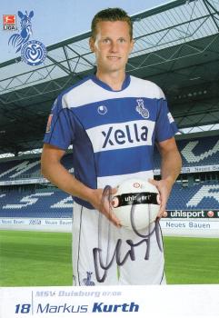 Kurth, Markus - MSV Duisburg (2007/08)