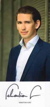 Kurz, Sebastian - ehem. Bundeskanzler von Österreich