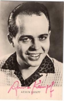 Kämpf (†), Armin - DDR Schlagersänger