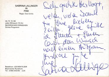 Lallinger, Sabrina