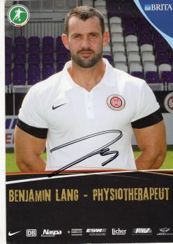 Lang, Benjamin - SV Wehen Wiesbaden