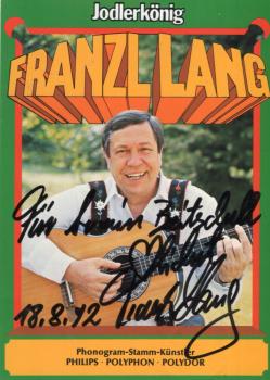 Lang (†), Franzl