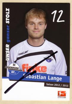 Lange, Sebastian - SC Paderborn (2012/13)