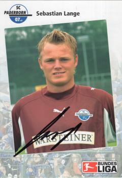 Lange, Sebastian - SC Paderborn (2007/08)