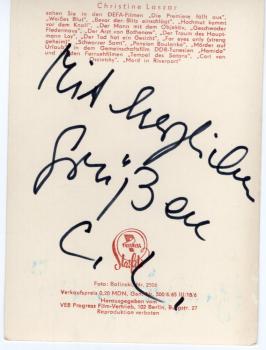 Laszar (†), Christine