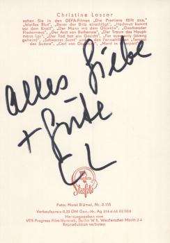 Preview: Laszar (†), Christine