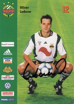 Lederer, Oliver - SK Rapid Wien (2001/02)