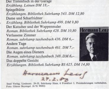 Lenz (†), Hermann