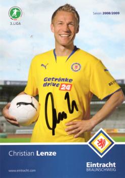 Lenze, Christian - Eintracht Braunschweig (2008/09)