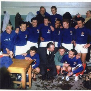 Lerond (†/F), Andre - WM Bronze 1958 mit Frankreich