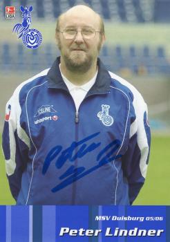 Lindner, Peter - MSV Duisburg (2005/06)
