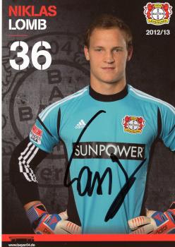 Lomb, Niklas - Bayer Leverkusen (2012/13)