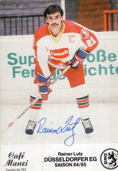 Lutz, Rainer - Düsseldorfer EG (1984/85)