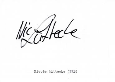 Lüttecke, Nicole
