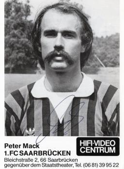 Mack, Peter - 1.FC Saarbrücken (1983/84)