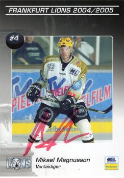 Magnusson, Mikael - Frankfurt Lions (2004/05)