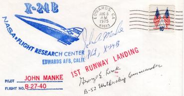 Manke, John & Luck, George - NASA Testpiloten