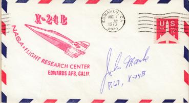 Manke, John - NASA Testpilot X-24 B vom 17.08.1973