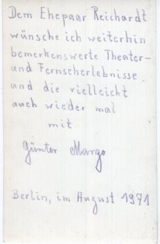 Margo (†), Günter
