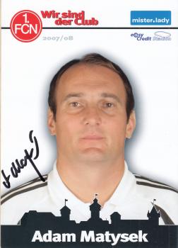 Matysek, Adam - 1.FC Nürnberg (2007/08)