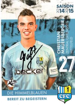 Mauersberger, Christian - Chemnitzer FC (2014/15)