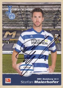 Mayerhofer, Stefan - MSV Duisburg (2010/11)