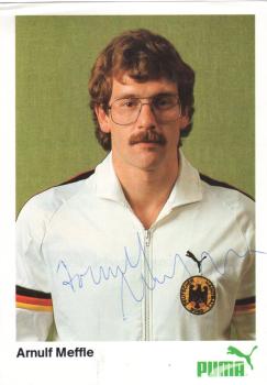 Meffle, Arnulf - Nationaltrikot 1982