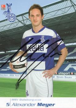 Meyer, Alexander - MSV Duisburg (2007/08)