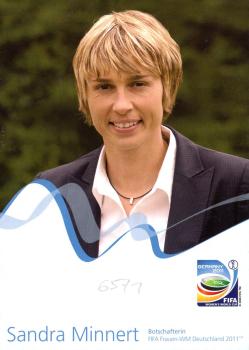 Minnert, Sandra - FIFA Botschafterin Frauen WM 2011