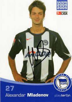 Mladenov, Alexandar - Hertha BSC Berlin (2004/05)