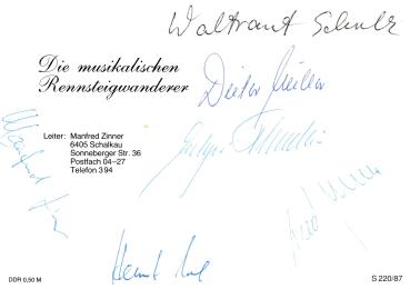 Musikalischen Rennsteigwanderer, Die