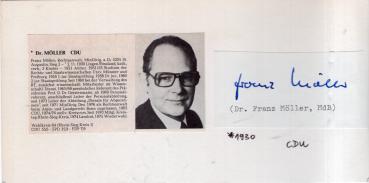 Möller, Dr. Franz