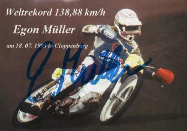 Müller, Egon - Speedway