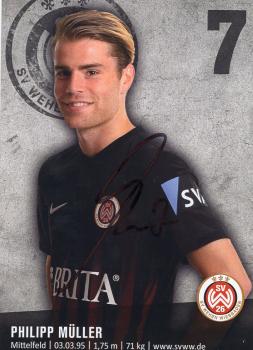 Müller, Philipp - SV Wehen Wiesbaden (2016/17)