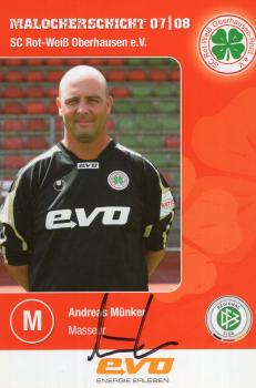 Münker, Andreas - Rot-Weiß Oberhausen (2007/08)