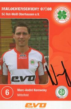 Narewesky, Marc-Andre - Rot-Weiß Oberhausen (2007/08)