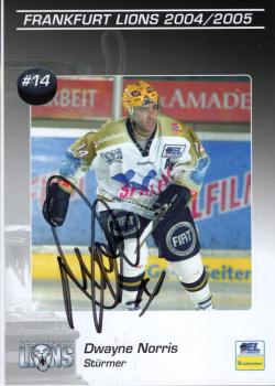Norris, Dwayne - Frankfurt Lions (2004/05)