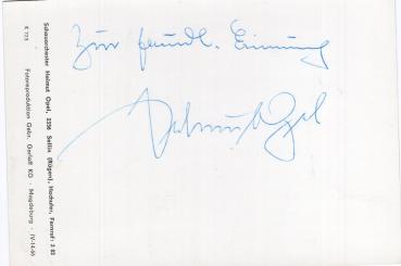 Opel, Helmut - Schauorchester Rostock