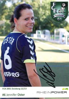 Oster, Jennifer - FCR 2001 Duisburg (2012/13)
