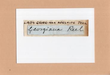Peel (1836-1922), Lady Georgiana Adelaide (Russell)