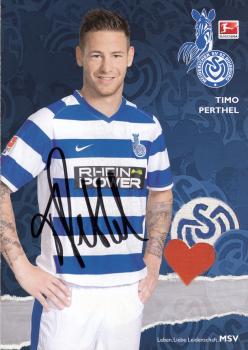 Perthel, Timo - MSV Duisburg (2012/13)